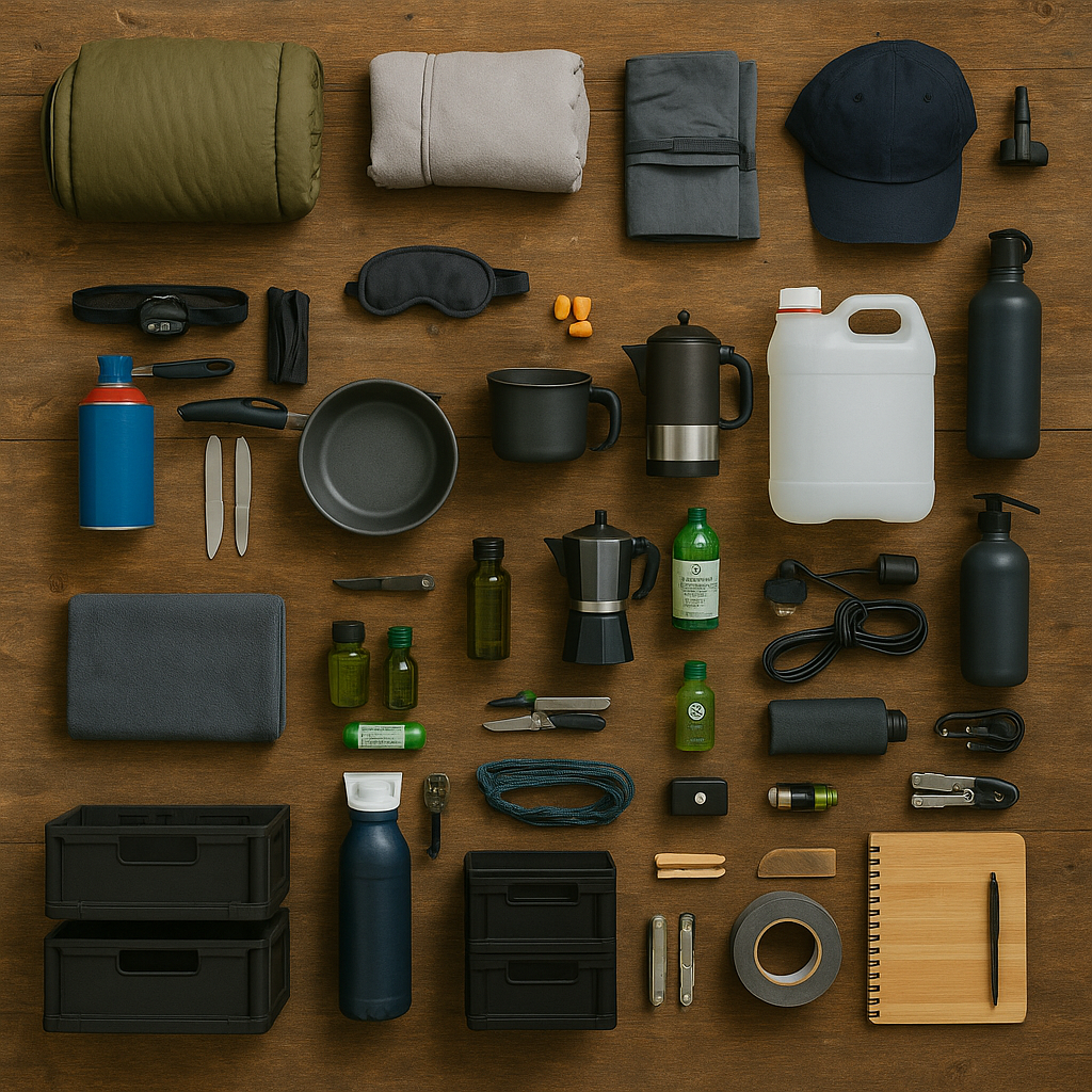 Packliste fürs Camping – Was du wirklich brauchst | inkl. abhakbarer PDF