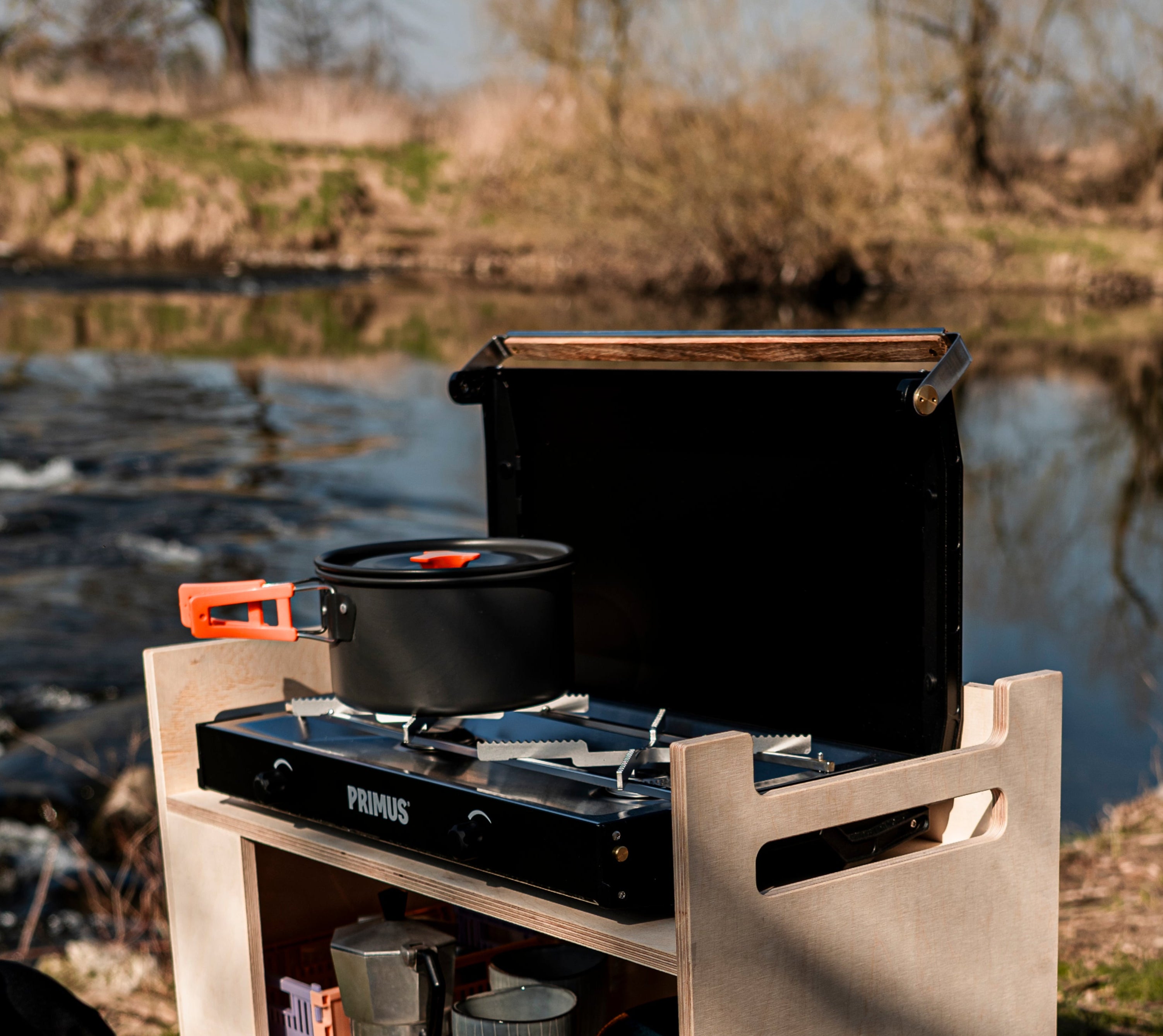 Gaskocher für Campingbox für Hochdachkombis